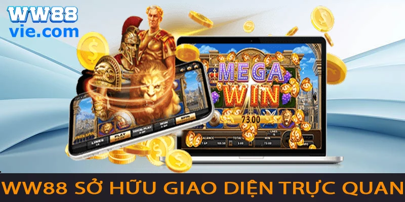 Nhà cái WW88 có giao diện website và app đẹp và tiện lợi cá cược
