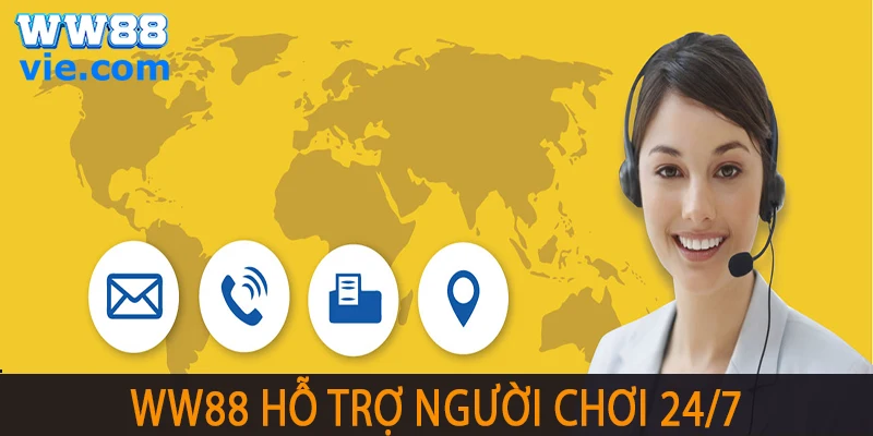 Hệ thống chăm sóc khách hàng chuyên nghiệp hỗ trợ người dùng 24/24